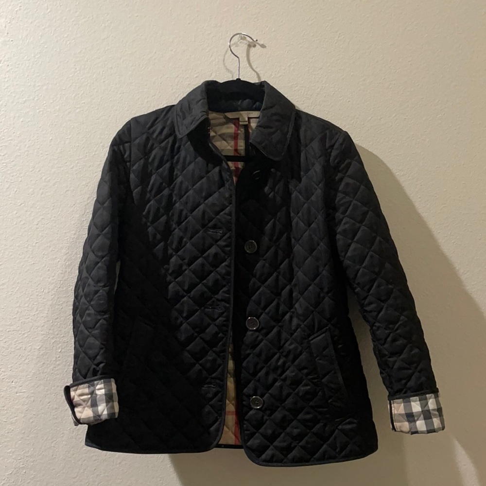 Burberry quilted jacket